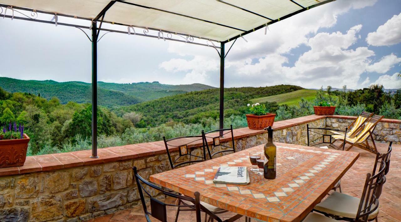 Vila Campo Al Sole Gaiole in Chianti Exteriér fotografie