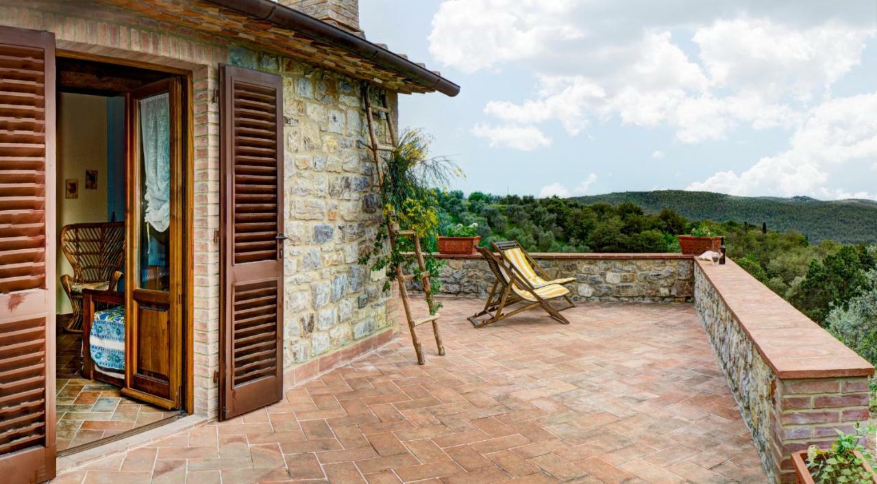 Vila Campo Al Sole Gaiole in Chianti Exteriér fotografie